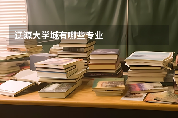 遼源大學(xué)城有哪些專業(yè)