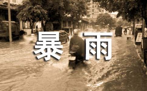 描寫暴雨的優(yōu)美語(yǔ)段150句