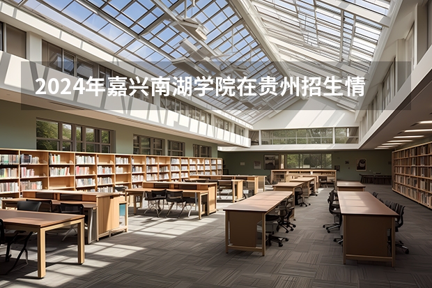 2024年嘉興南湖學(xué)院在貴州招生情況