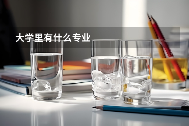 大學里有什么專業(yè)