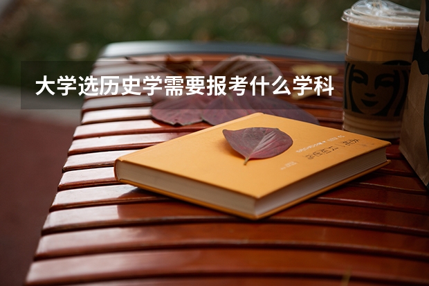 大學(xué)選歷史學(xué)需要報考什么學(xué)科