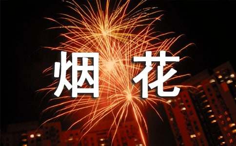 小學(xué)生寫作素材關(guān)于煙花的比喻句