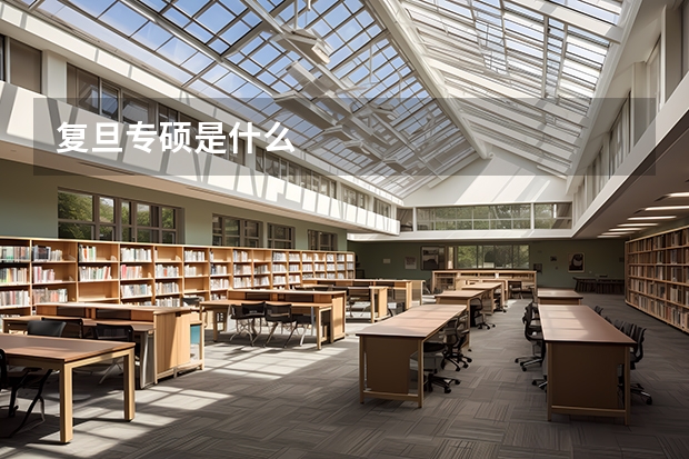 復(fù)旦專碩是什么