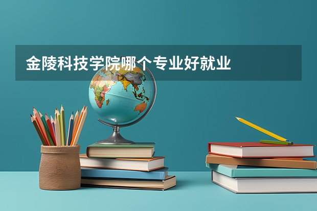 金陵科技學(xué)院哪個(gè)專業(yè)好就業(yè)
