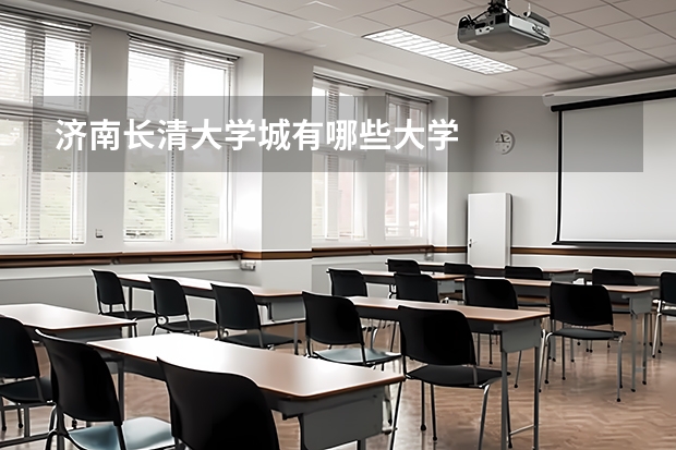 濟南長清大學(xué)城有哪些大學(xué)