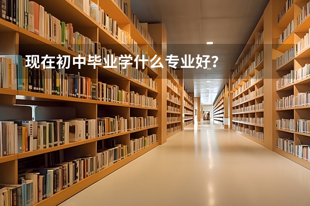 現(xiàn)在初中畢業(yè)學什么專業(yè)好？