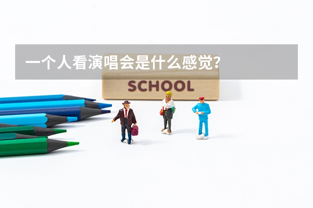 一個(gè)人看演唱會(huì)是什么感覺(jué)？