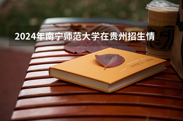 2024年南寧師范大學(xué)在貴州招生情況