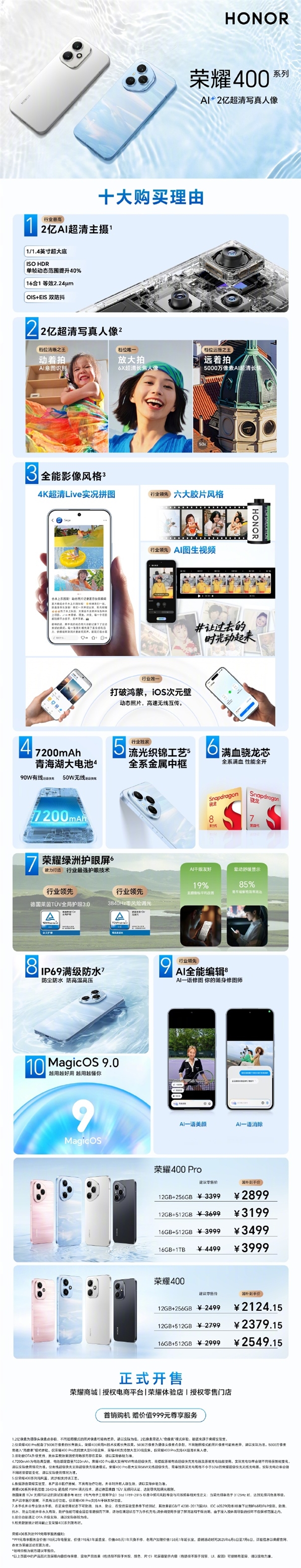 管理層換新首戰(zhàn)告捷！榮耀400系列上市首日全渠道銷量超越前兩代產(chǎn)品