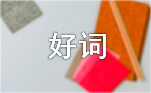 小學(xué)好詞好句積累